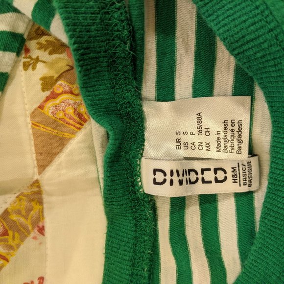 H&M Boxy, Stripped T-Shirt - Picture 2 of 3